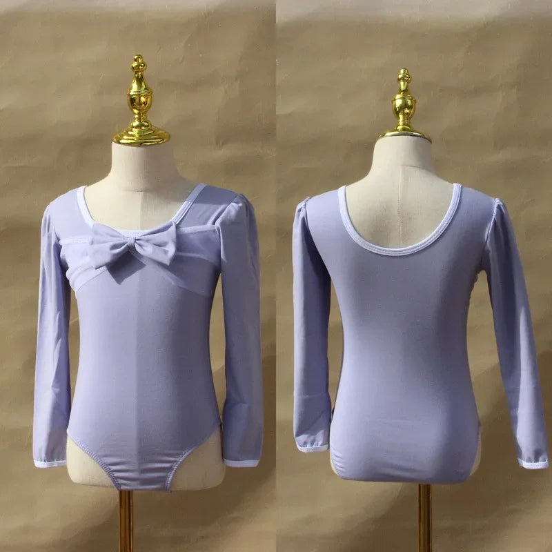 Ballet Tutu for Girls Performance Outfits Dance Costume Children Ballet Leotards with Skirt Princess Kids Clothes Gymnastics