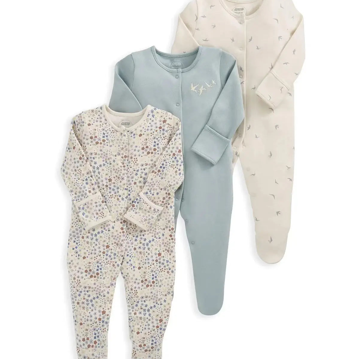 3Pcs/Lot Spring Autumn Cotton Baby Romper Cartoon Long Sleeve Baby Boy Girl Clothing Infant Kids Jumpsuit Newborn Pajimas 3-12M