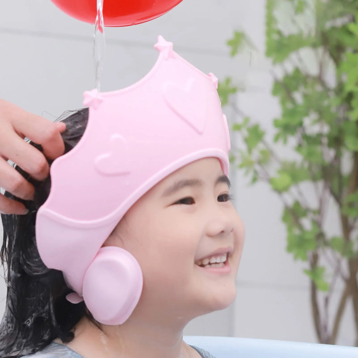 Adjustable Baby Shower Cap