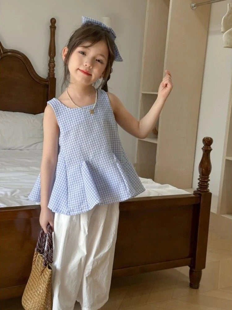 Clothes Girl 10 To 12 Years Old Girl's Set Top Children Kids 11 Girls's Sets Korean Girls Children's Top and Bottom Clothes Sets