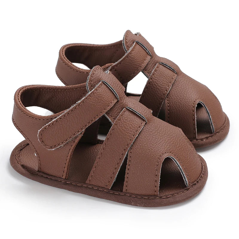 0-18M Baby Walking Sandals Breathable Soft Sole Shoes Newborn Boys Girls Summer First Walkers Infant Toddler Beach Casual