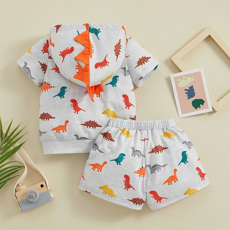 Dinosaur Print Outfit Set