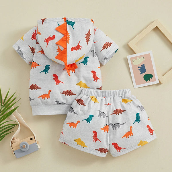Dinosaur Print Outfit Set