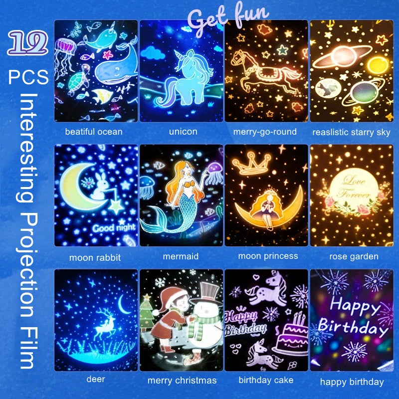 Star Projector Night Light