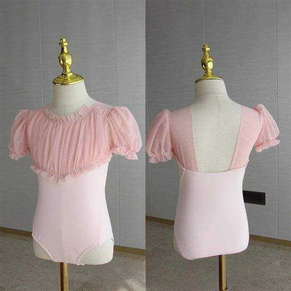 Ballet Tutu for Girls Performance Outfits Dance Costume Children Ballet Leotards with Skirt Princess Kids Clothes Gymnastics