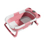 Foldable Bathtub with Cushion Support