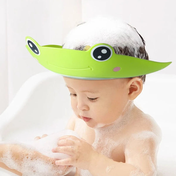 Baby Hair Washing Caps Children Water Blocking Cap Hair Washing Hat for Ears Eyes Protection Child Bathing Cap Hair Clean Tools
